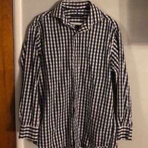 Tommy Hilfiger Striped Blue and White Shirt
